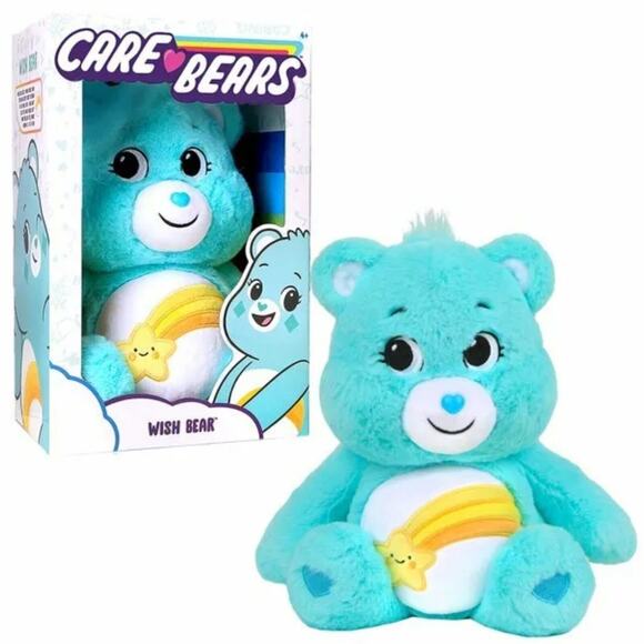 Care Bears Other - Care Bears 14" Plush Wish Bear Stuffed Animal Soft Huggable Material NIB
